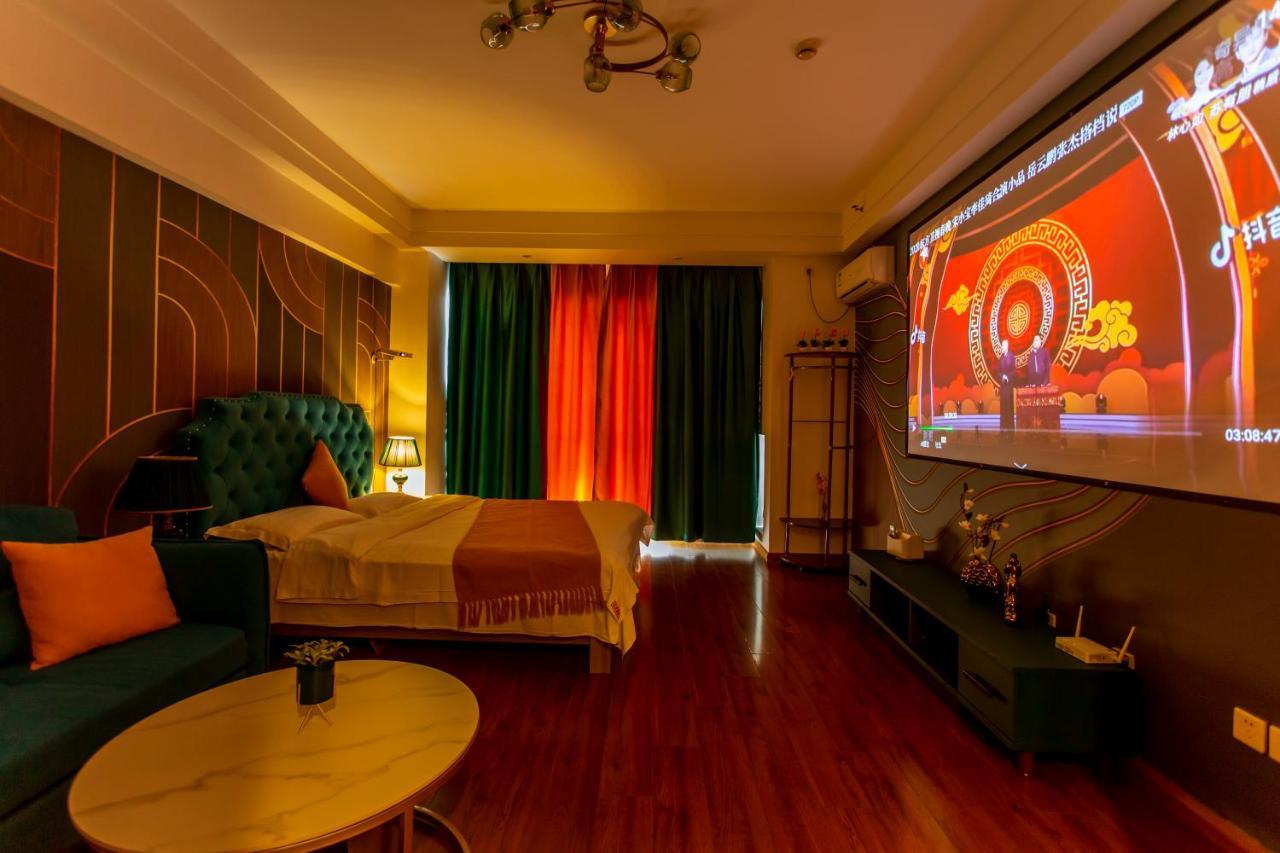 Dalian Hong XI Yuan Apartment Wanda Plaza Экстерьер фото