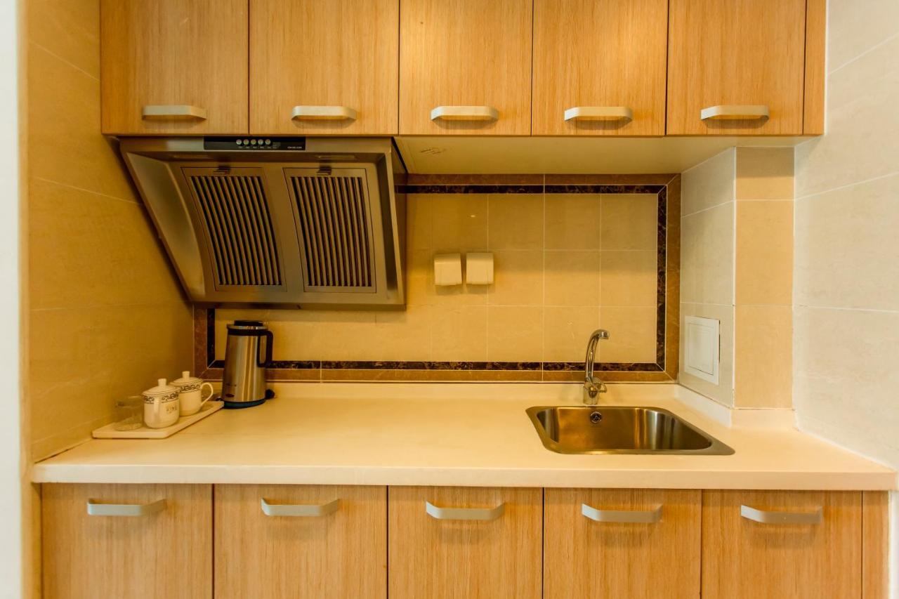 Dalian Hong XI Yuan Apartment Wanda Plaza Экстерьер фото