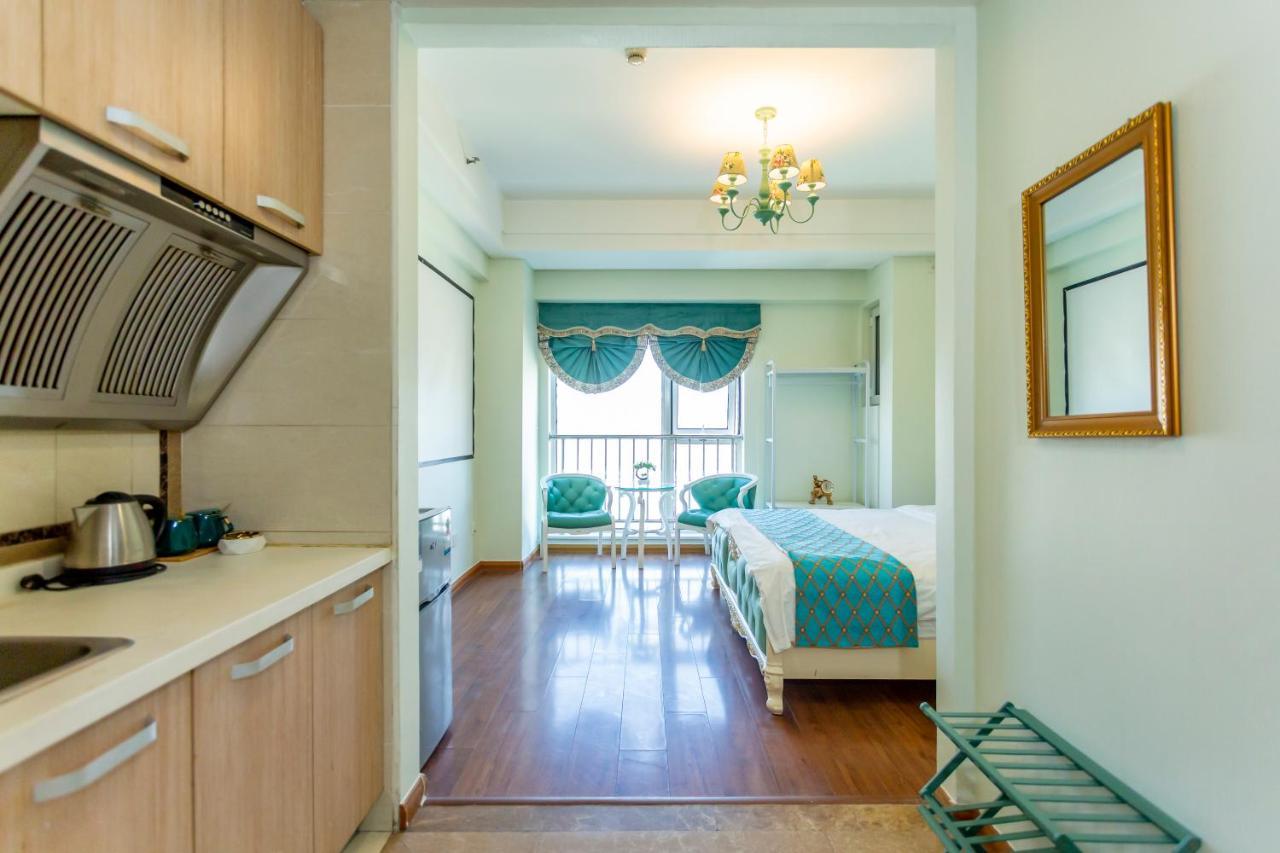 Dalian Hong XI Yuan Apartment Wanda Plaza Экстерьер фото