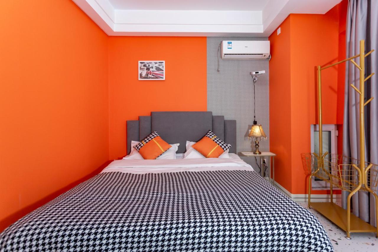 Dalian Hong XI Yuan Apartment Wanda Plaza Экстерьер фото