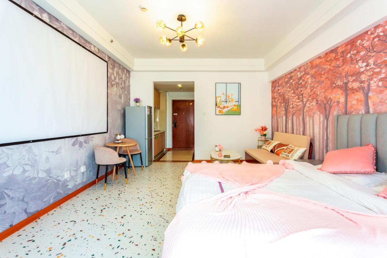 Dalian Hong XI Yuan Apartment Wanda Plaza Экстерьер фото