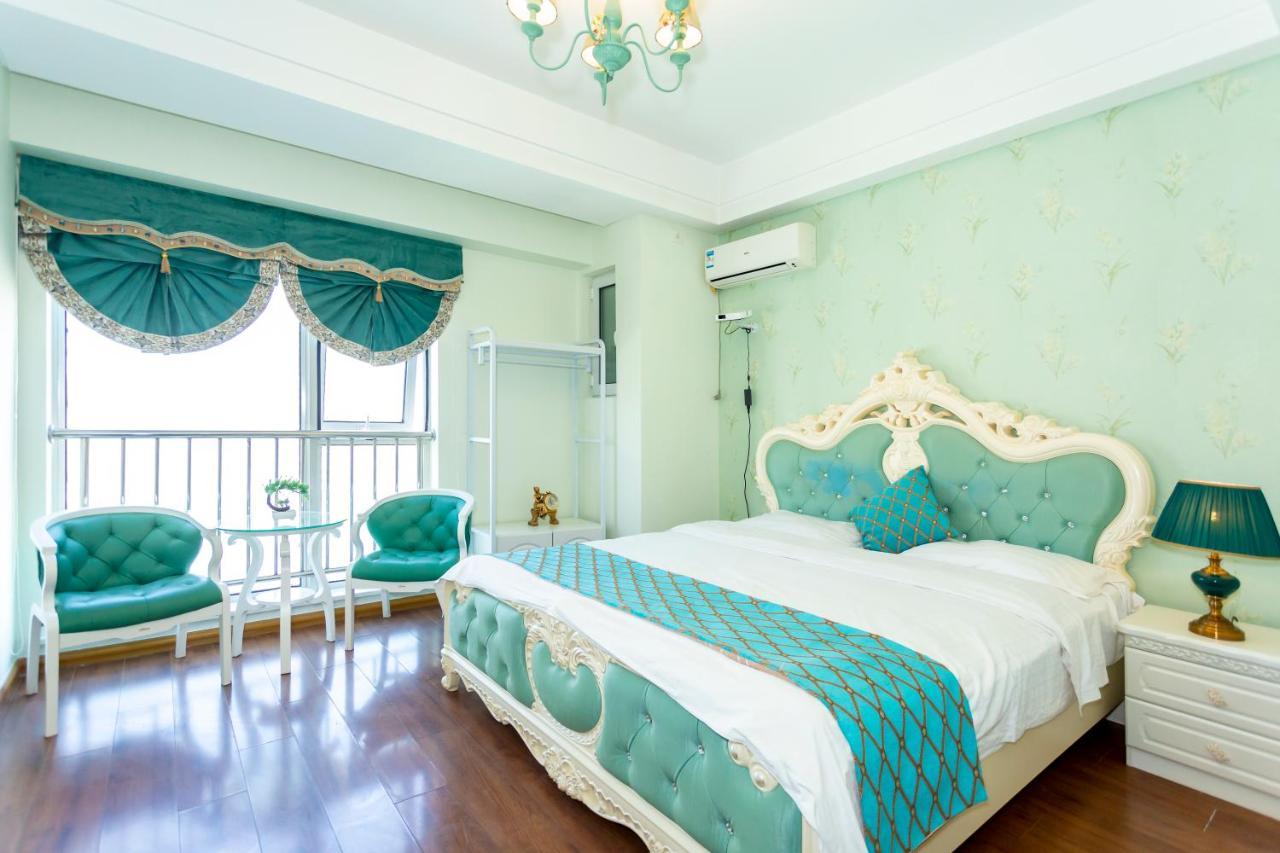 Dalian Hong XI Yuan Apartment Wanda Plaza Экстерьер фото
