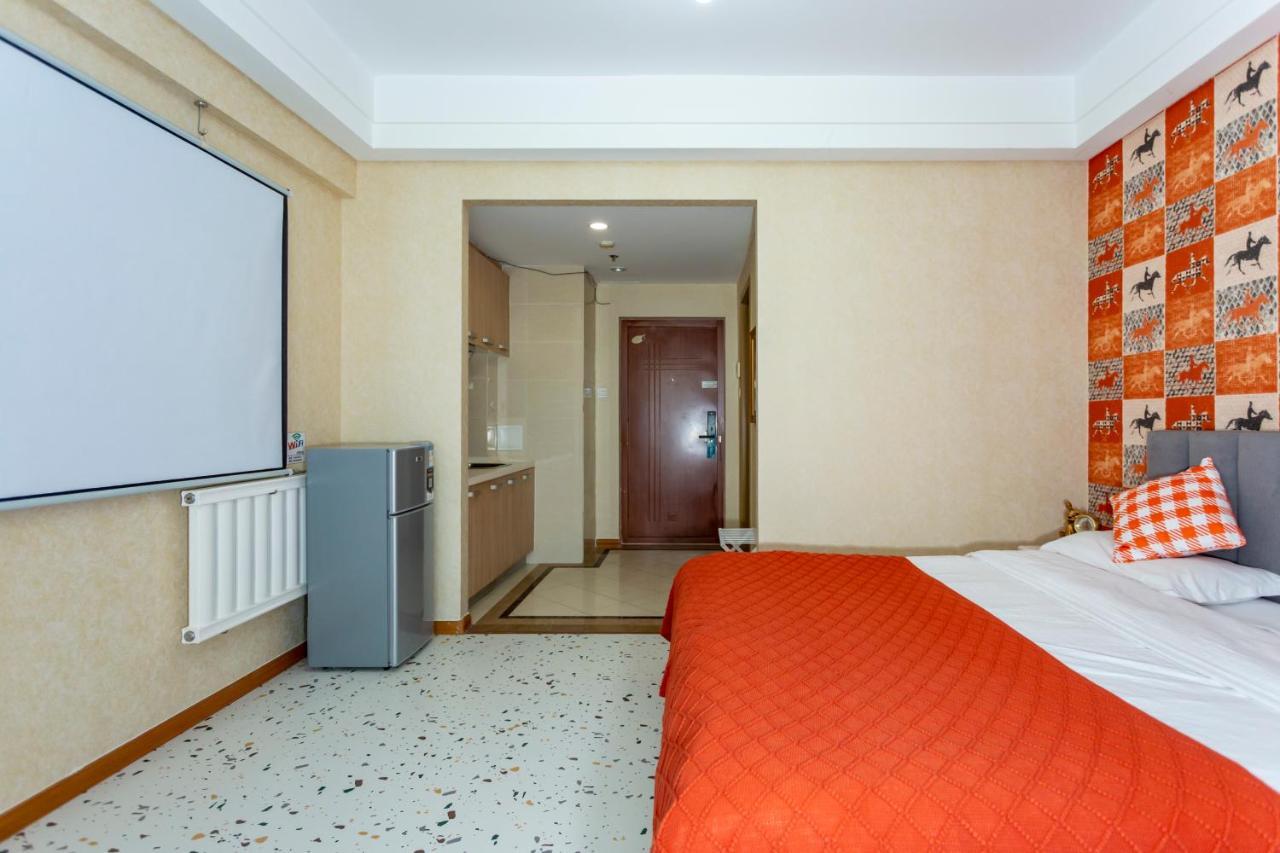 Dalian Hong XI Yuan Apartment Wanda Plaza Экстерьер фото