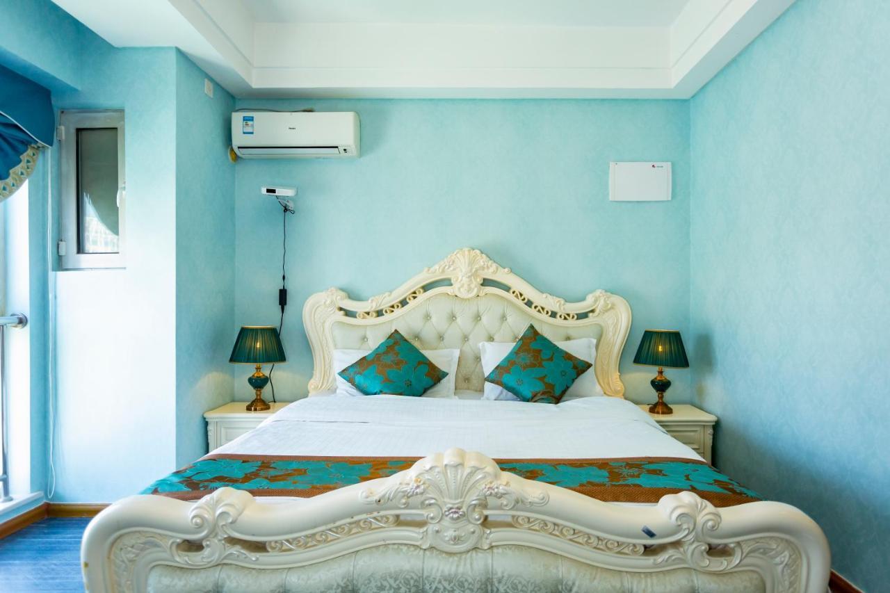 Dalian Hong XI Yuan Apartment Wanda Plaza Экстерьер фото
