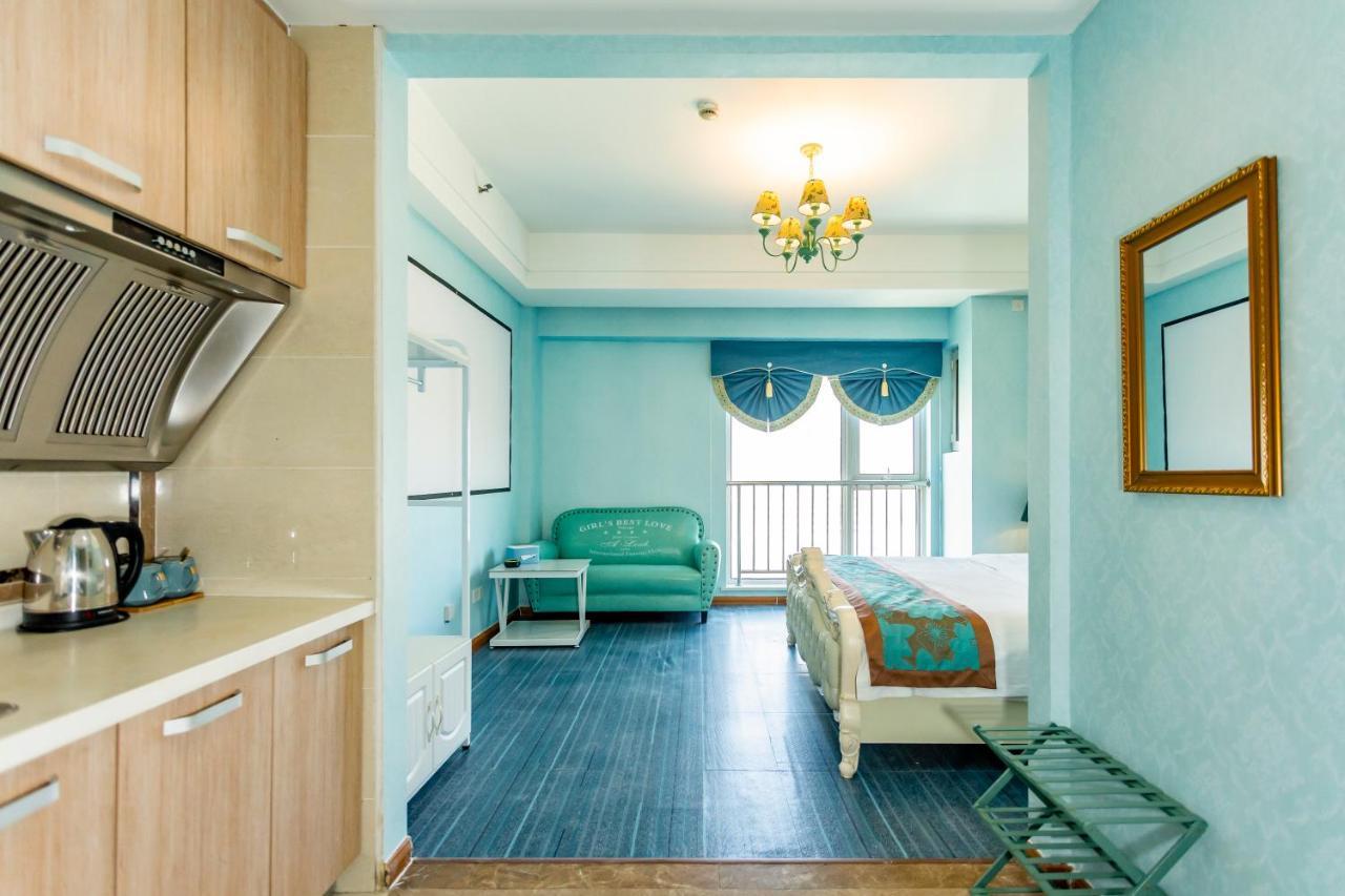 Dalian Hong XI Yuan Apartment Wanda Plaza Экстерьер фото