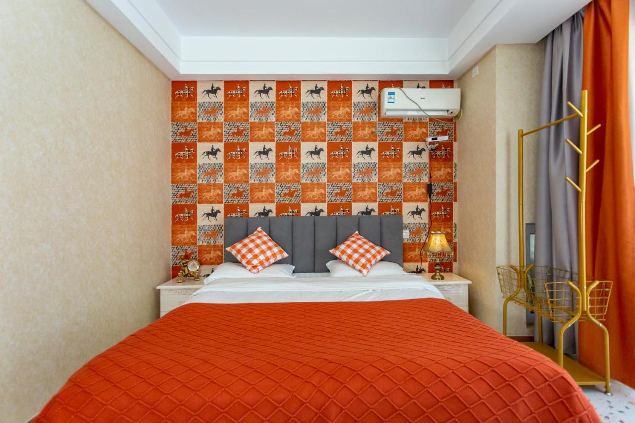 Dalian Hong XI Yuan Apartment Wanda Plaza Экстерьер фото
