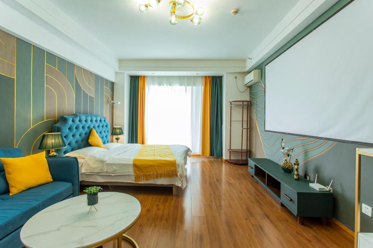 Dalian Hong XI Yuan Apartment Wanda Plaza Экстерьер фото