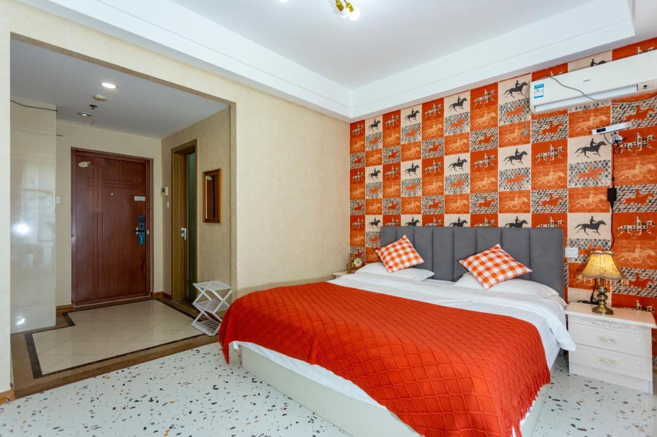 Dalian Hong XI Yuan Apartment Wanda Plaza Экстерьер фото