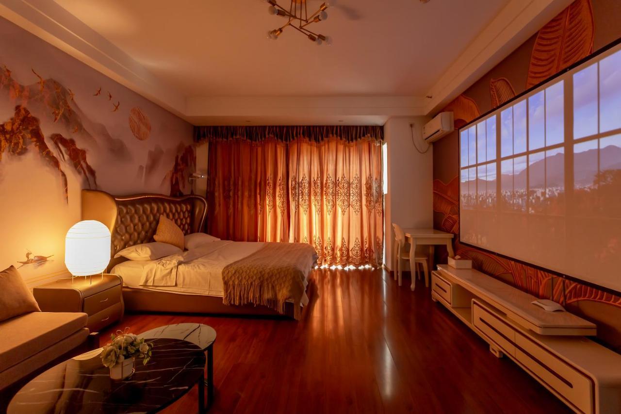 Dalian Hong XI Yuan Apartment Wanda Plaza Экстерьер фото