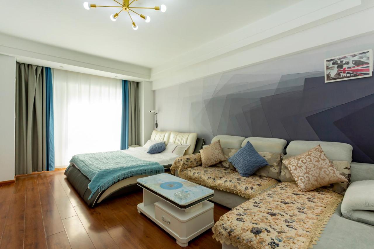 Dalian Hong XI Yuan Apartment Wanda Plaza Экстерьер фото