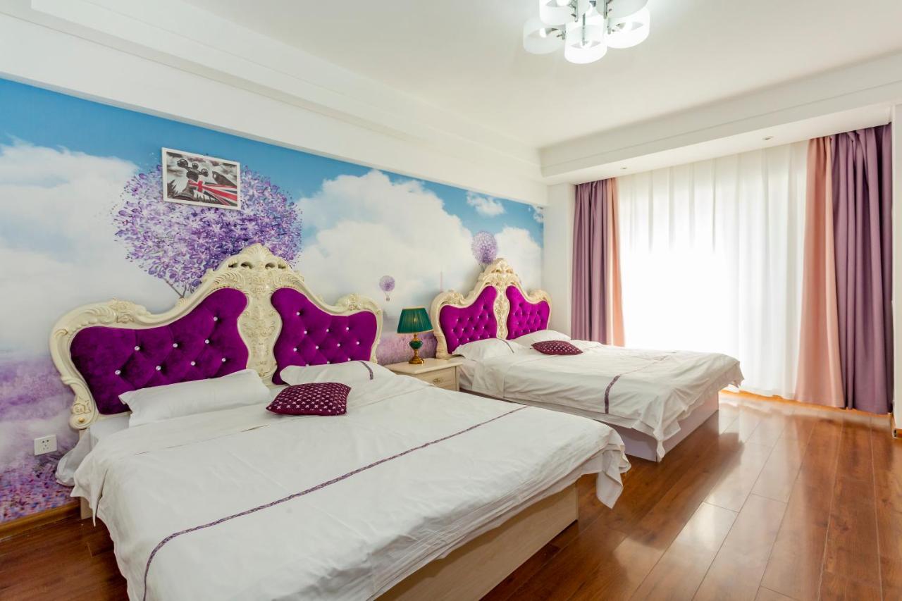 Dalian Hong XI Yuan Apartment Wanda Plaza Экстерьер фото