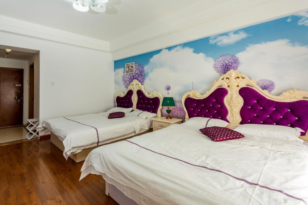 Dalian Hong XI Yuan Apartment Wanda Plaza Экстерьер фото