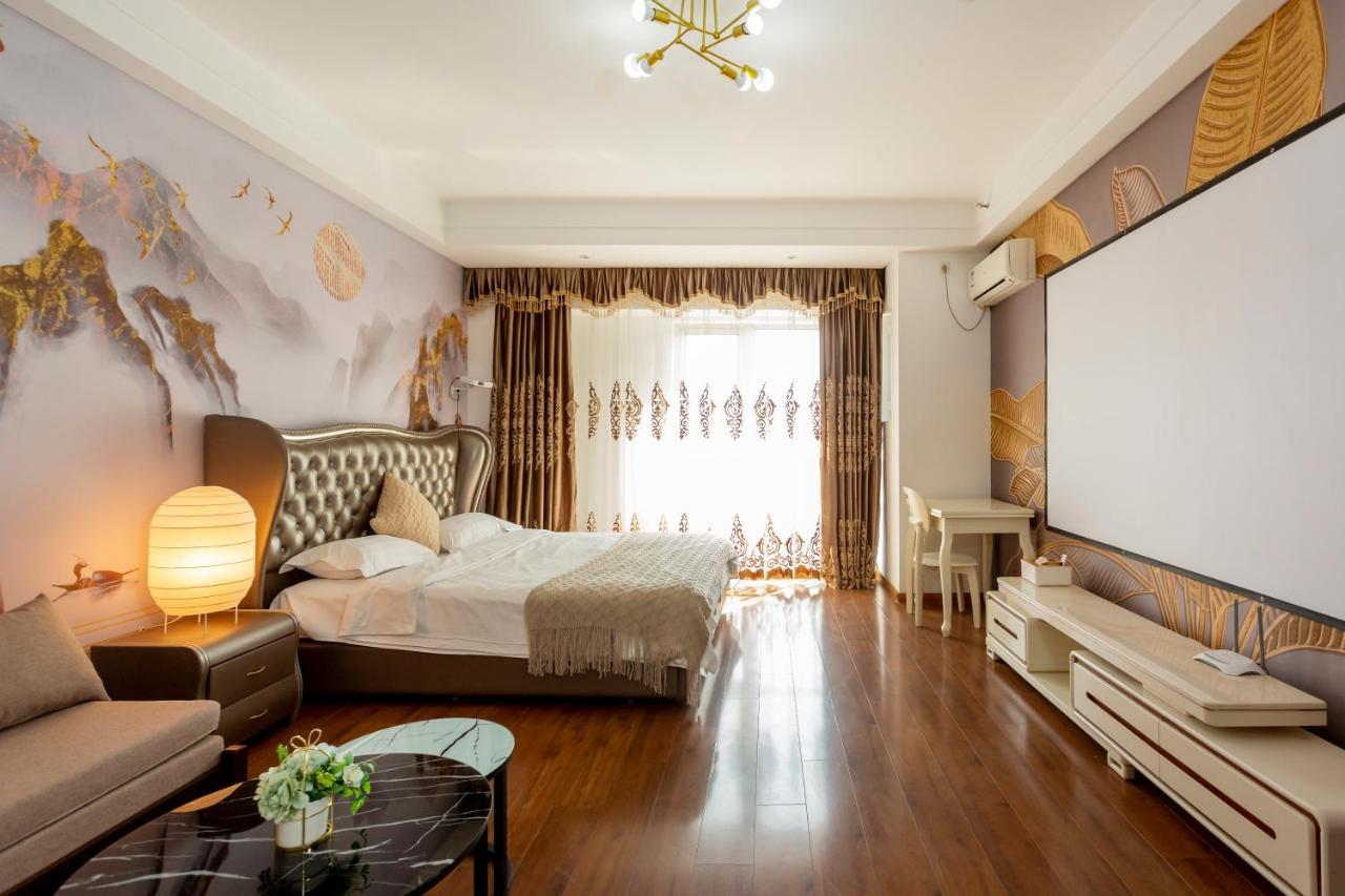 Dalian Hong XI Yuan Apartment Wanda Plaza Экстерьер фото