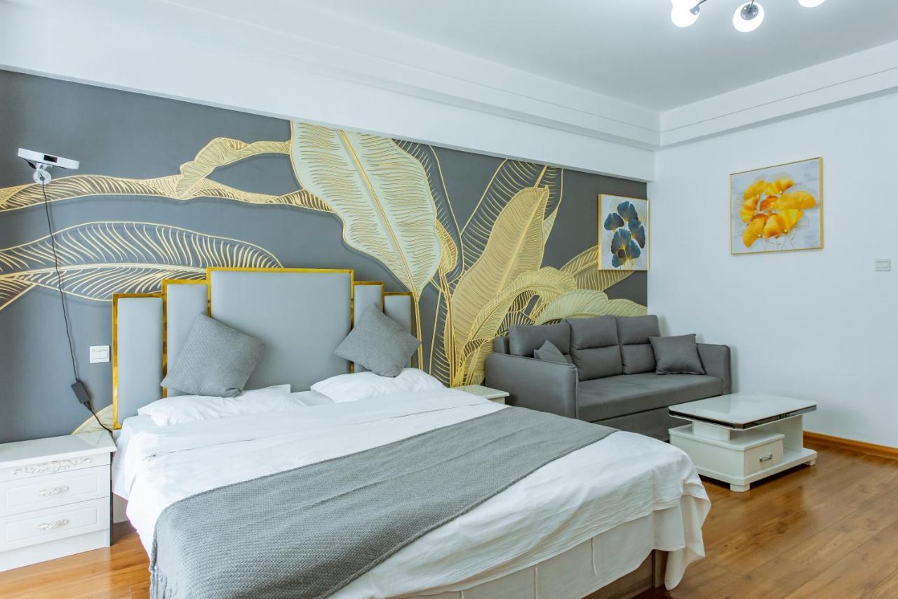 Dalian Hong XI Yuan Apartment Wanda Plaza Экстерьер фото