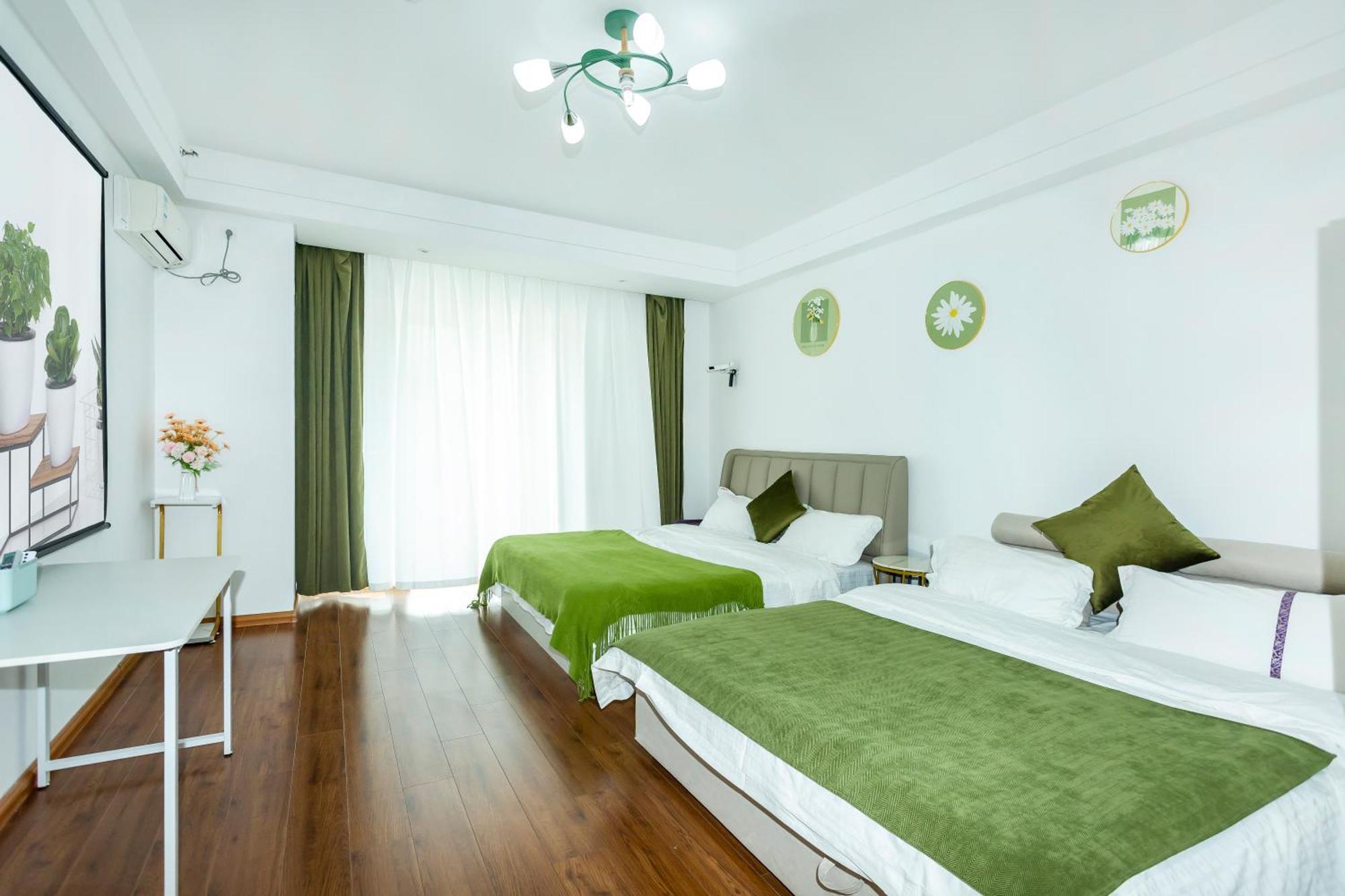 Dalian Hong XI Yuan Apartment Wanda Plaza Экстерьер фото